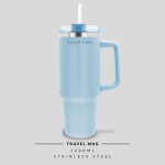 1200ML Travel Mug – Blue