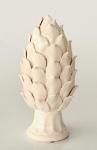 White Ceramic Artichoke – 38X11CM