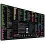 Colorful All In 1 Microsoft Office Shortcut Desk Pad 90X40CM Mouse Mat