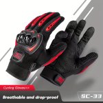 1PAIR Touch Screen Gloves Non-slip Breathable Outdoor Gloves