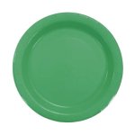 Small Dark Green Party Plates Pack Of 20