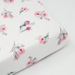 Babes & Kids Moegs & Me. - Pincushion Protea Cot Fitted Sheet - Large 66X132CM