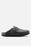 Birkenstock Boston Waxy Leather Regular - Black