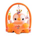 Kids Plush Chair Baby Seats Sofa With Game Pole
