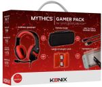 Konix Gamer Pack in Black, Red
