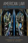 American Law - An Introduction Hardcover 3rd Revised Edition