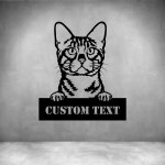 Bengal With Custom Text - 450MM Rust Coat