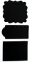 Dala Chalk Board Stickers On A5 Sheet 3 Stickers