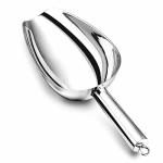 Food Ice Scoop 24 Ounce Big Stainless Steel Scoop P&p Chef Metal Candy Popcorn Flour Utility Scoop For Wedding Party Bar Kitchen