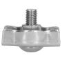 Wire Rope Clips 50PCS M2 Stainless Cable Clamps Compatible With Simplex