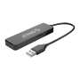 Orico USB2.0 Hub Black 30CM