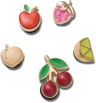 Elevated Fruits 5 Pack Jibbitz - Multi Osfa