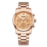 Megir 2057 Watch - Rose Gold