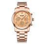 Megir 2057 Watch - Rose Gold