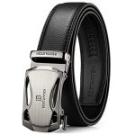 Bostanten Mens Belt Leather Ratchet Belt For Men Dress And Casual With Adjustable Buckle Trim To Fit