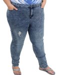 Ladies Eagle Skinny Jeans - 52 Acid Wash