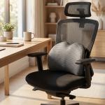 Lumbar Essential Support Pillow Grey