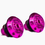 Muc-Off Disco Bar End Plugs - Pink