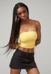 Denim Micro MINI Skirt - Washed Black