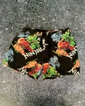 H&m Black Ninjago Shorts 3 4Y