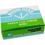 Nexx Brass Paper Fasteners - No. 3 19MM 100 Pack - Round Head