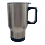 Silver Stainless Steel Travel Mug - Sublimation Express