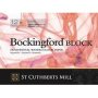Hp Wc. Block - 300GSM 31 X 23CM White 12 Sheets - Glued On 4 Edges