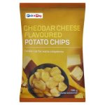 Pnp Cheddar Cheese Flavoured Potato Chips 100G