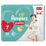 Pampers Pants - Size 7 Jumbo Pack - 35 Nappies