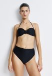 Padded Bandeau Bikini Top - Black