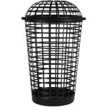 Domed Linen Bin Black