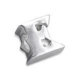A3 - 925 Sterling Silver Letters Or Initials European Charm Beads From A-z - E