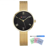 - Women Luxury Analogue Stainless Steel Leisure Watch