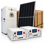Revol 16KW Sunsynk Hybrid Inverter Solar Kit 32KWH Revov E300 Battery 24 620W Ja Solar Panels