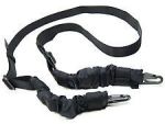 Tactical Two Point Snap Hook Bungee Rifle Sling