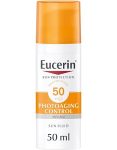 Eucerin Sun Fluid Photoaging Control Facial Sunscreen High Sun Protection For Face Reduces Appearance Of Wrinkles For All Skin Types SPF50 50ML