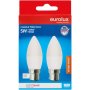 Eurolux Candle Twin Pack 5W LED Classic