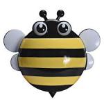 4AKID Bee Toothbrush Holder - Yellow
