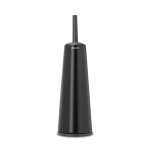 Brabantia Renew Toilet Brush And Holder - Black Steel Platinum White Soft Beige - Beige