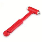 1PC Car Safety Hammer 2 In 1 Emergency Escape Tool With Window Breaker And Seat Belt Cutter Escape Hammer Safety Emergency Car E