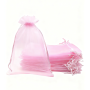 13X18CM Organza Bags Small Mesh Drawstring Gift Bags For Wedding Favor Etc