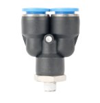AirCraft Pu Hose Fitting Y Joint 12MM-1 8" M