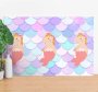 Unicorn Sirens With Fish Scales Wall Pictures For Nursery
