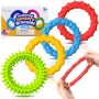 Sensory Fidget Toys For Kids Adults - 4 Pack Stretchy Fidget Bracelet Texture & Calming Autism Sensory Toys For Special Needs Autistic Children Ca