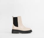 Chunky Ankle Boot - 8 Beige