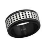 C1009-C17024 - Men's Stainless Steel Band Ring - Size 9
