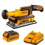 Ingco - Cordless Finishing Sander 20V With 4.0AH Battery And Charger
