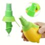 Compact Citrus Juicer - Easy-to-use Manual Lemon & Orange Squeezer With Built-in Sprayer For Fresh Juice At Home Or Restaurant