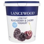Low Fat Blackberry & Cherry Yoghurt 1KG