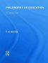 Philosophy Of Education   International Library Of The Philosophy Of Education Volume 14   - An Introduction   Paperback